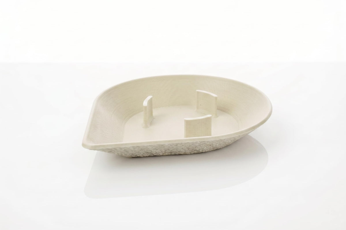 Auffangschale in Helles Khaki mit 42-mm-Glashalterung