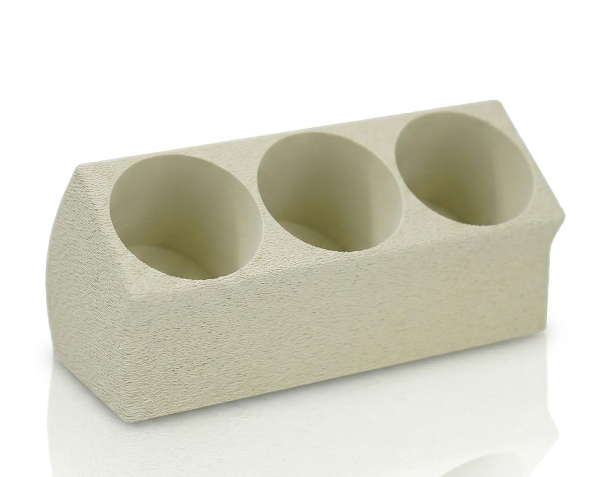 Ständer für 3 Dipping Liquid Flaschen in Beige