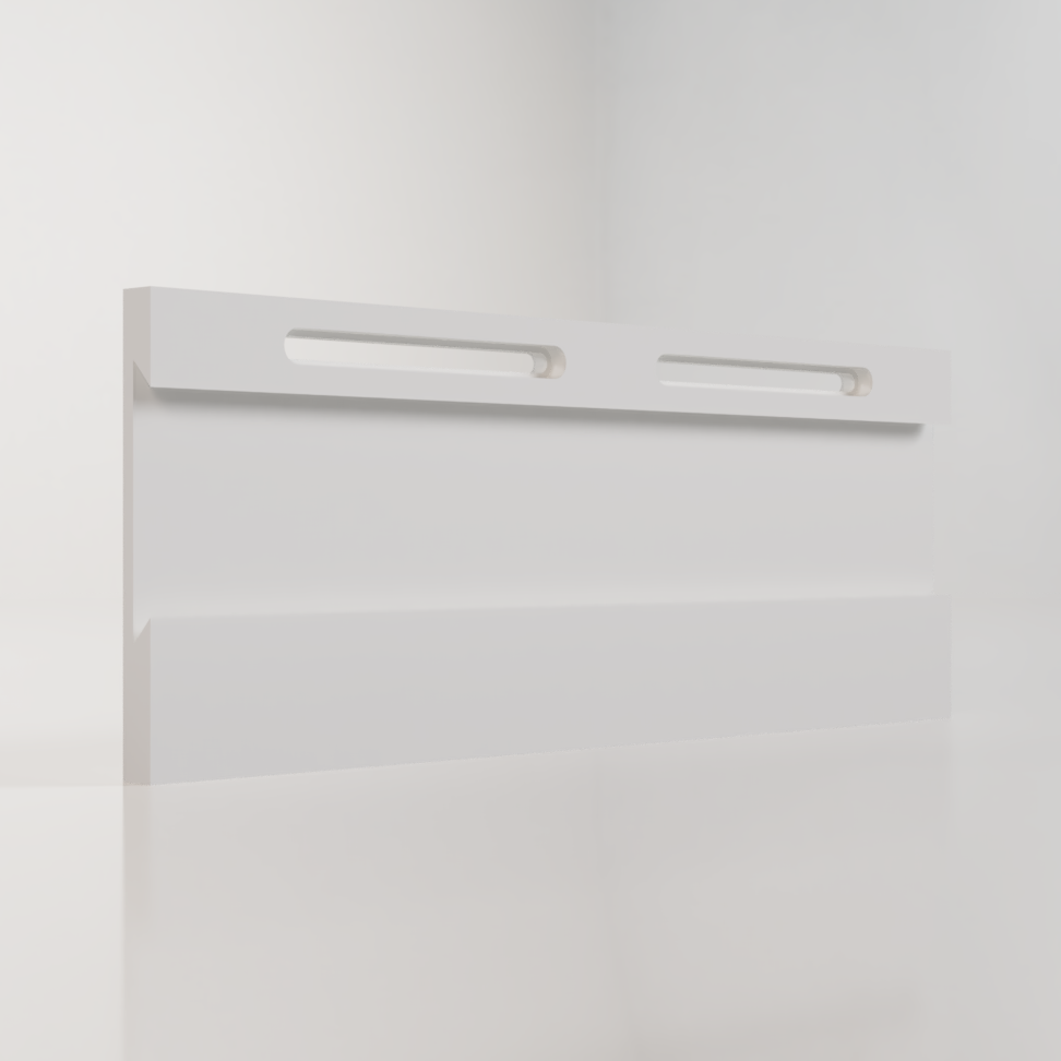 Pegboard Schiene – Modulares Rail System für Lochwände
