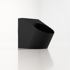 DipEquip Rundhalter 37 mm in Schwarz für Dipping Liquids